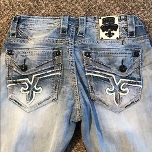 Men’s rock revival jeans